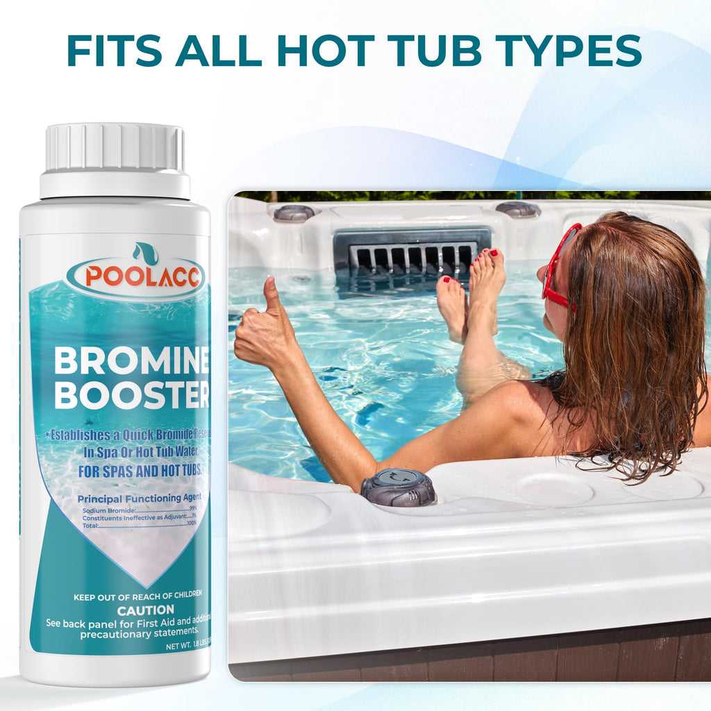 1.8LB Bromine Booster for Hot Tubs & Spas
