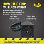 DB Electrical Tilt/Trim Motor for JOHNSON Engine - Outboard BJ60PL4 BJ70PL4
