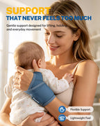 Wrist Brace with Soft-Touch Fabric, Breathable Compression Support