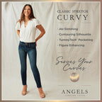 Women's Curvy Bootcut Jeans, Sizes 6-24
