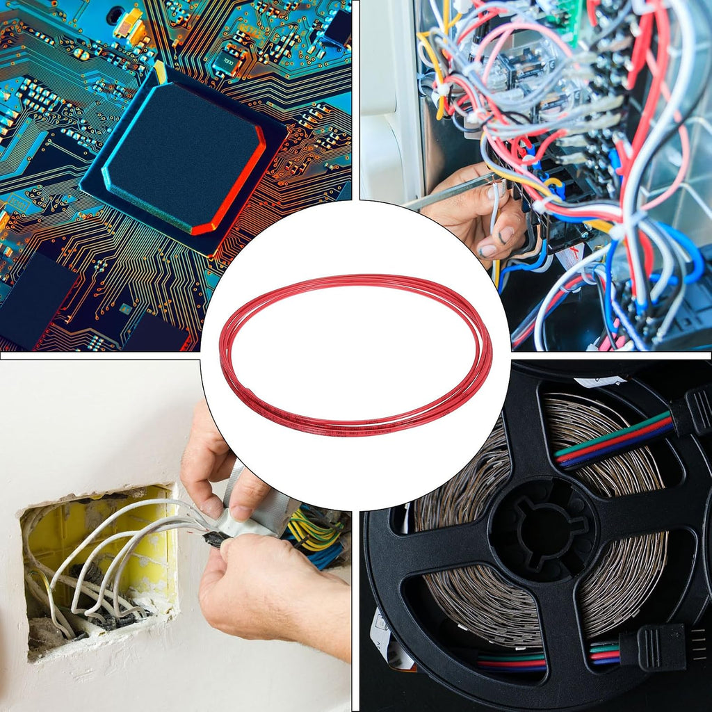 THHN Stranded Wire 10 Feet 12AWG Gauge Insulation Building Wire - UL Listed Copper Cable - PVC 600V Electrical Wire