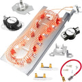 Dryer Heating Element Kit MED6230HW3 Replacement Component Compatible with Maytag