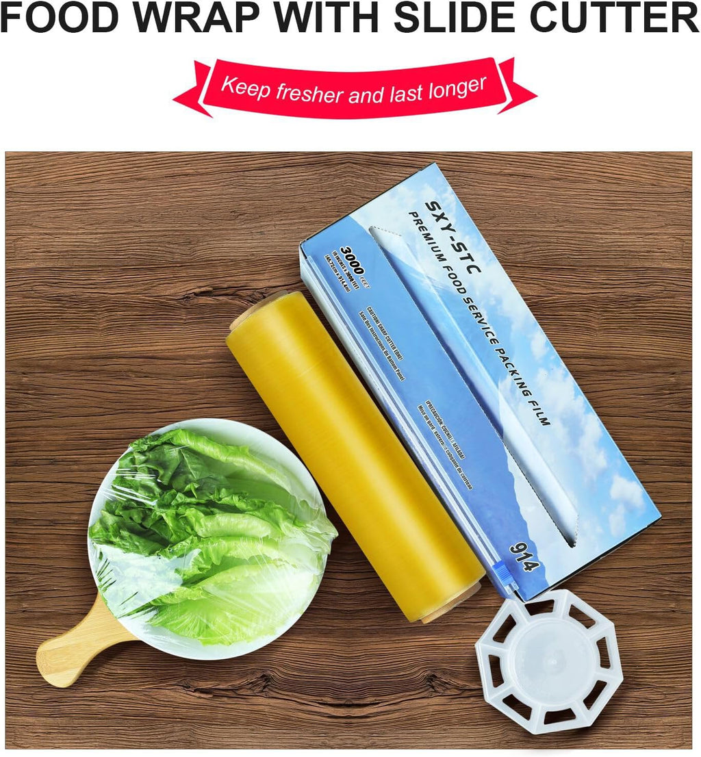 18 Inch x 3000 Feet Plastic Cling Wrap