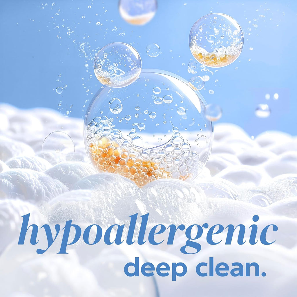 Free & Gentle Liquid Laundry Detergent, 100 Loads, 132 fl oz, Tide Laundry Detergent, Clean Laundry Detergent