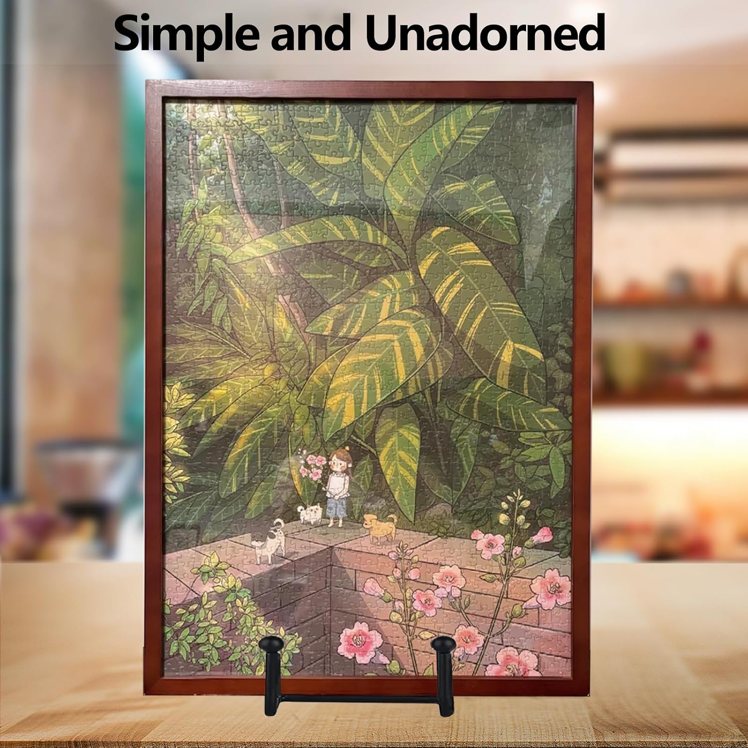 5-Pack 14-Inch Plate Holder Display Stands Black Metal Frame Stand | Large Stand for Picture, Book, Photo, Easel