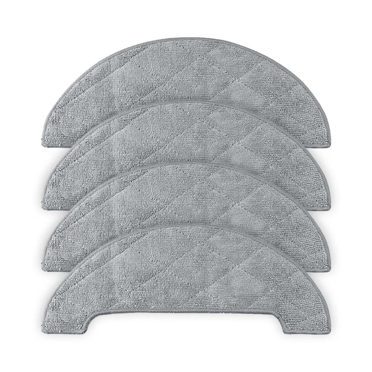 VEODONT Compatible with Deenkee D40 Robot Vacuums Roller Main Side Brush Mop Cloths Rag Replacement Accessory Spare Part(Set G)