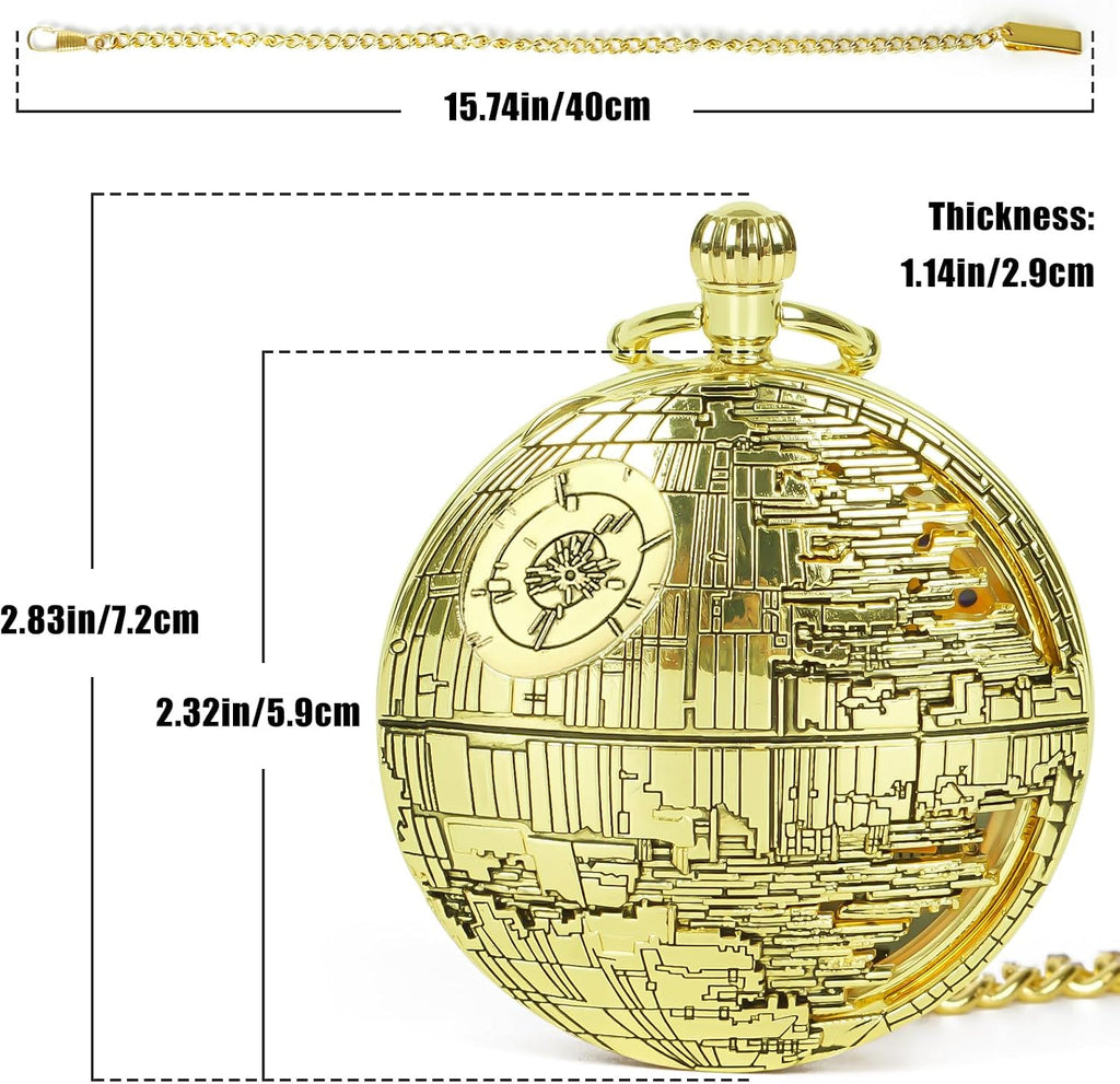 Mens Pocket Watch Birthday Gifts from Unique Gift Ideas for Christmas Fathers Day Pocket Watch