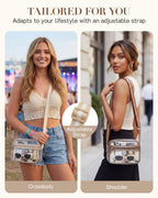 Clear Bag Small Crossbody Bag PVC