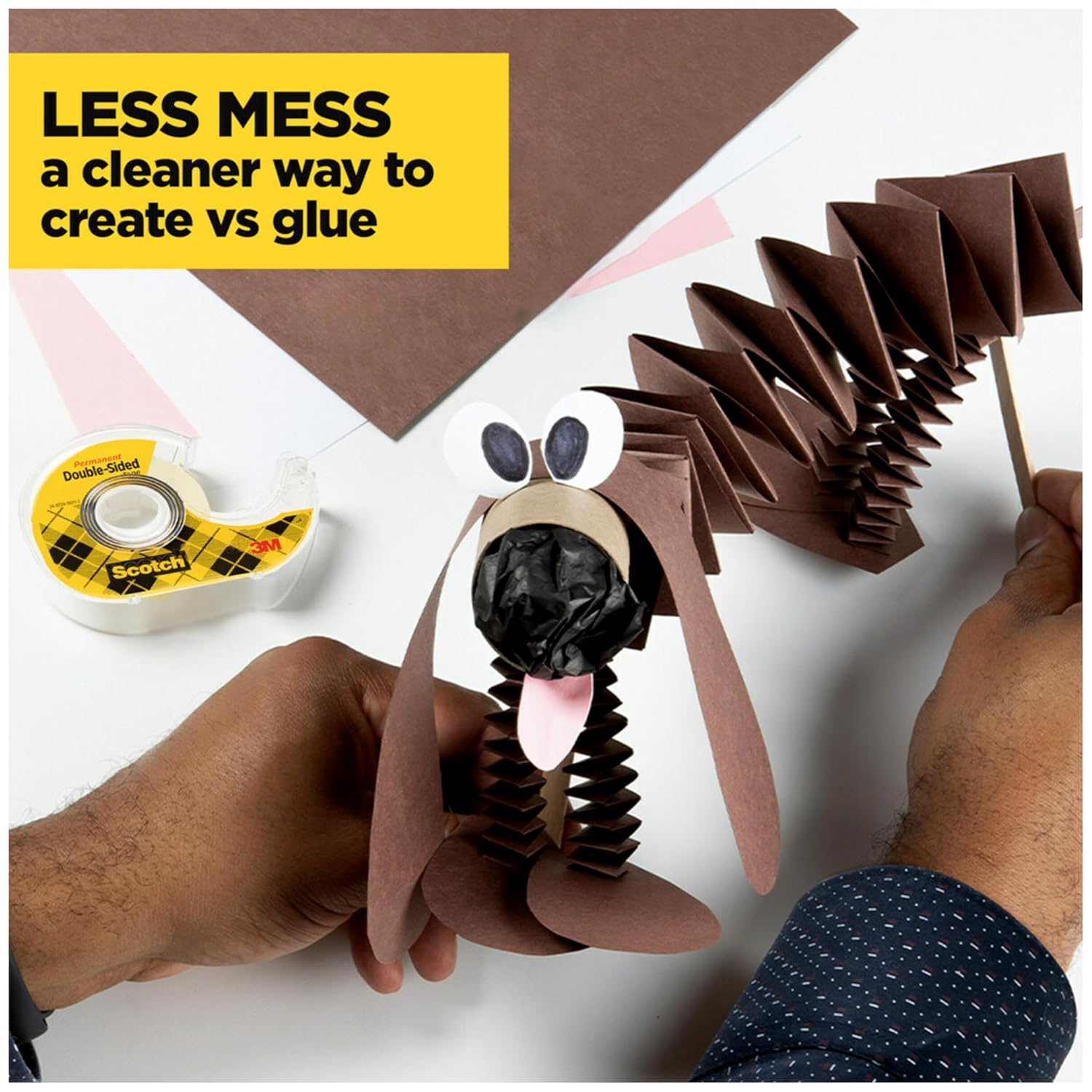 Double Sided Tape, Back to School Supplies, Essential for Scrapbooking, Card Making and Arts and Crafts Projects for