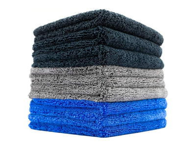 Drying Towels for Car Detailing - Premium Microfiber Cloth Perfect for a Streak-Free Finish - Spectrum 420 Dark Pack