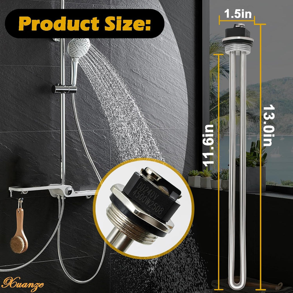 100108283 Heating Element for AO Smith Water Heater 4500W 240V 2Pcs
