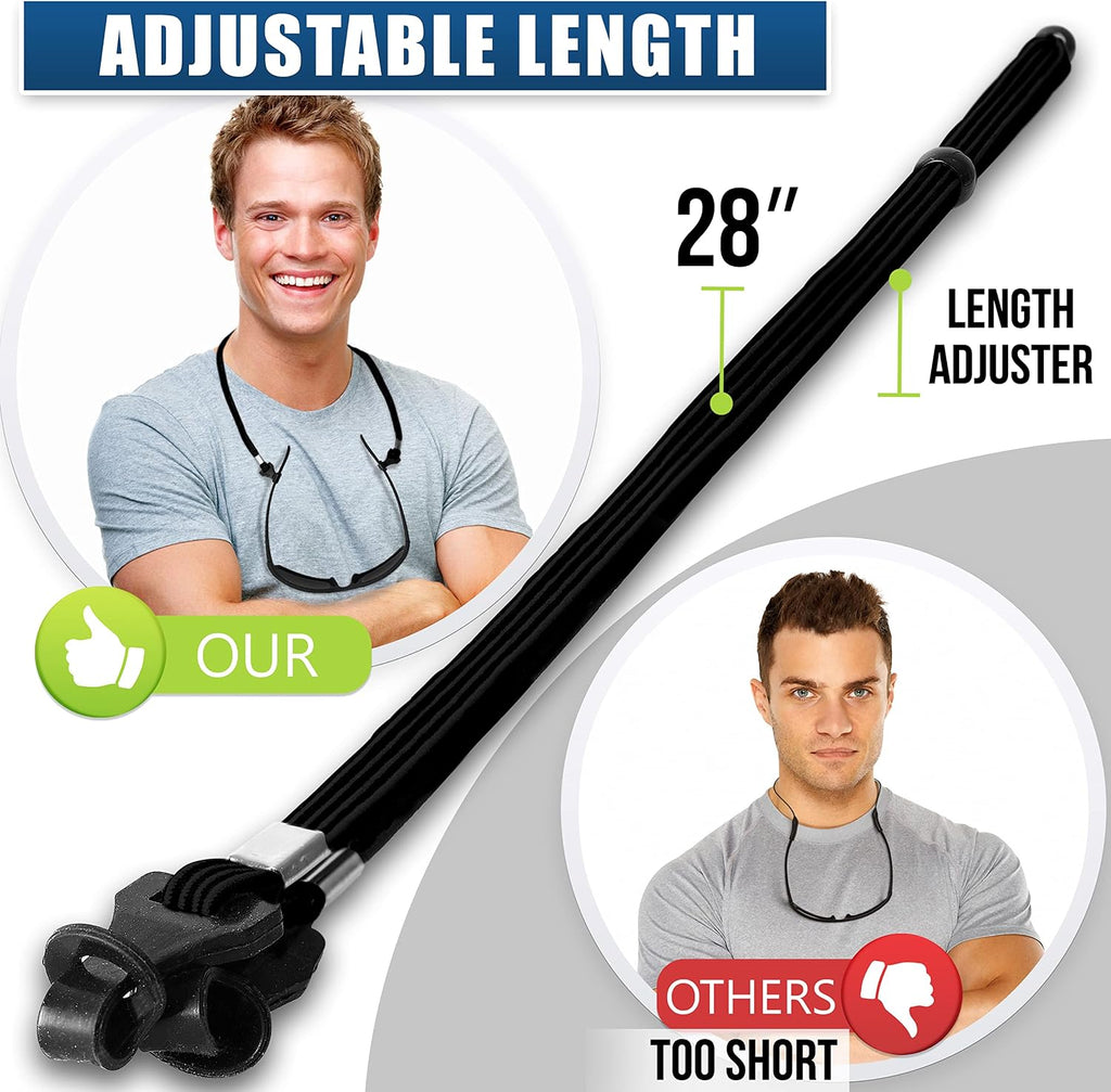 Eye Glasses String Holder Straps - Sports Sunglasses Strap for Men Women - Eyeglass Holders Around Neck - Glasses