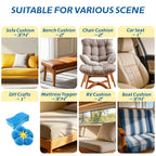 High Density Upholstery Foam 1" 74"x24"Memory Foam Padding for Couch