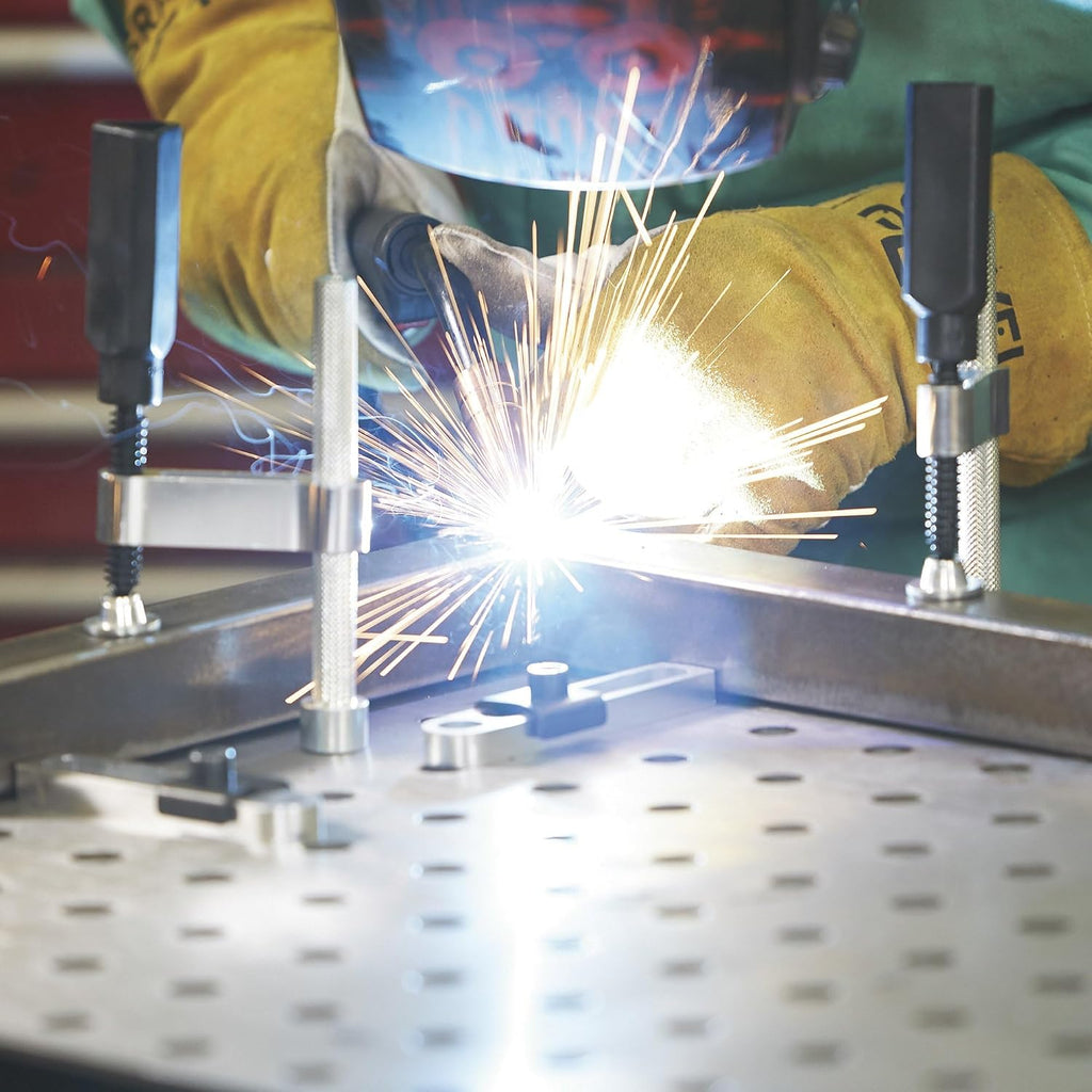 Welding Table Workhold Accessory Base Kit, 32-Pc. | Fabrication and repair versatility, Shop and field use