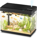 2.5 Gal Fish Tank Starter Kit, Smart Self-Cleaning Desk Aquarium