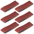 6 x 48 Sanding Belts 120 Grit,6 Pack