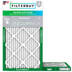 8x16x1 Air Filter MERV 8 Dust & Allergy Defense (2-Pack)