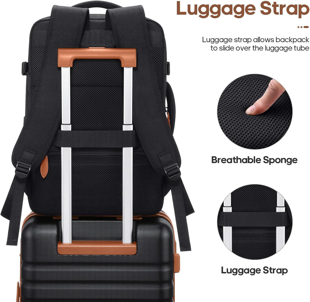 Luggage Sets 3 Piece, Carry On Luggage 20In With Spinner Wheels,PC Hardside Suitcase Set with TSA Lock,Durable Carry