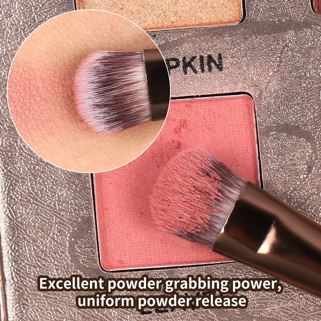 13 Pcs Makeup Brushes with Bag, Multi-functional Eye Makeup Brush Set Professional Blending Eyeshadow Concealer