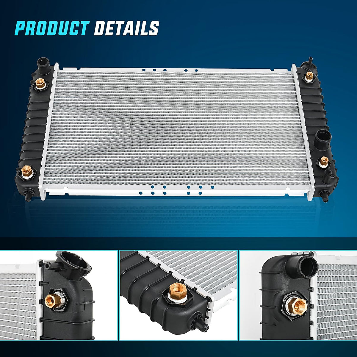 Nilight Radiator for Chevy Blazer 1996-2002 2003 2004 2005 4.3L