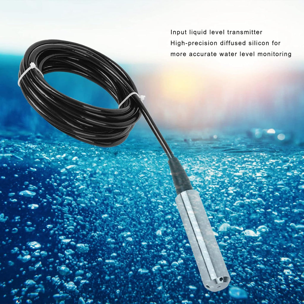 0-1M Liquid Level Sensor DC24V 4-20mA Throw in Type Water Level Sensor