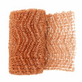 Copper Mesh Roll, 100% Pure Copper Wire Mesh Gap Filler, 3.8" x 40" Bendable Hole Filler for Gardens, House Cracks
