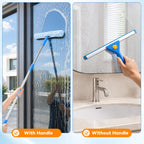 7Pcs Window Cleaning Kit with 3Gal Collapsible Bucket & 81"Squeegee