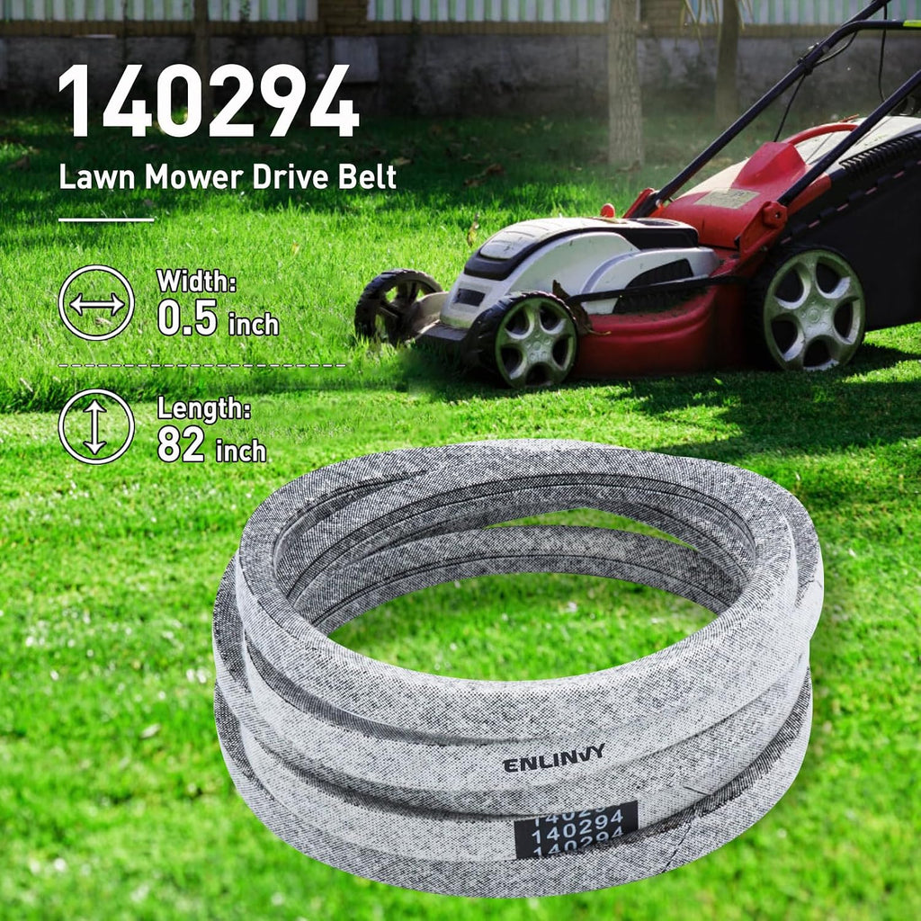140294 Drive Belt 1/2" x 82" Replaces Craftsman 42 inch Drive Belt