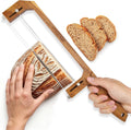 10 inch Sourdough Bread Slicer,Rigid Serrated Blade Bread Knife