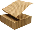 Paper Bubble Wrap Sheets for Packing, Moving, & Shipping - 12" x 12" x 250' - Eco-Friendly Kraft Bubble Paper