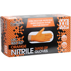ForPro Heavy Duty Disposable Nitrile Gloves, 8 Mil, Powder & Latex-Free