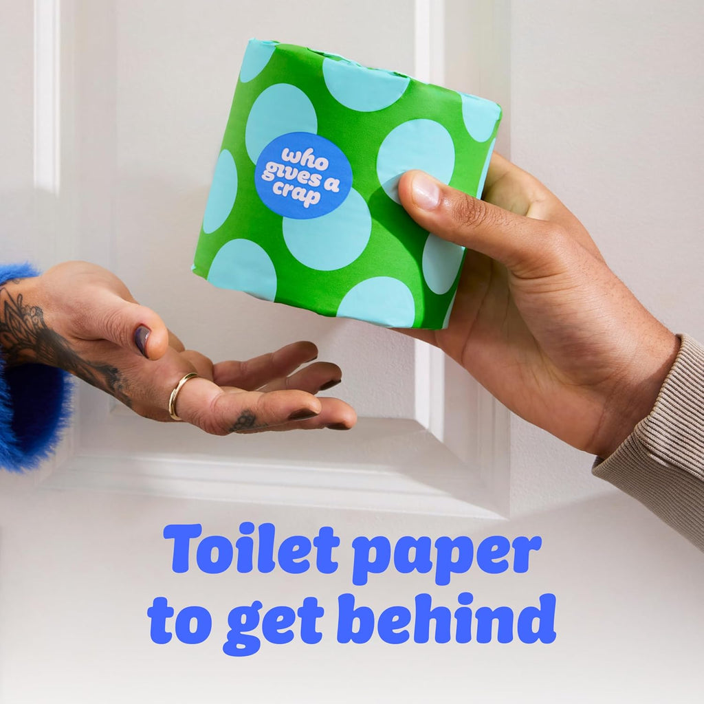 100% Recycled Double Length Toilet Paper Rolls, 330 CT