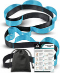 Stretching Strap with Loops for Physical Therapy,Knee,Calf,Back