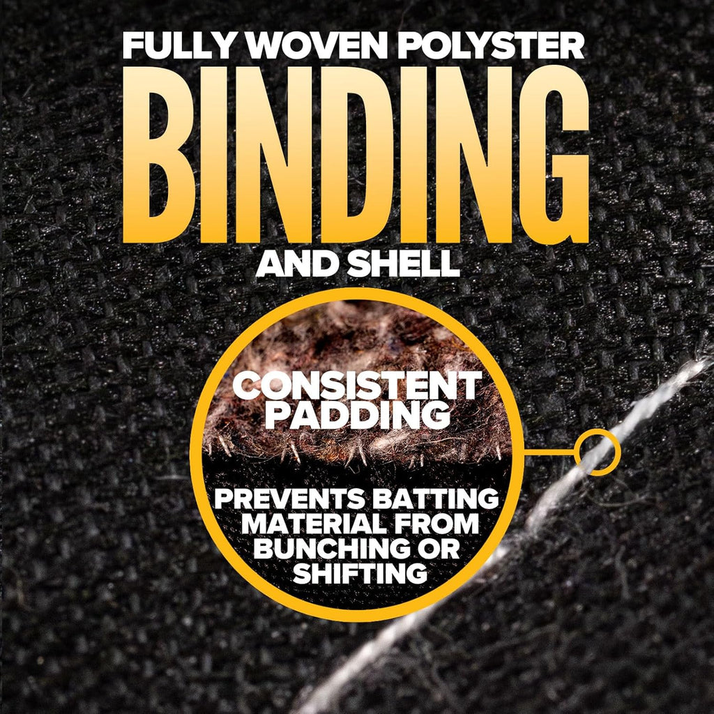 Moving Blankets Heavy Duty 72"x80" 2-Pack (95 lbs/doz), Padded Furniture Blankets for Moving, Shipping, and Storage
