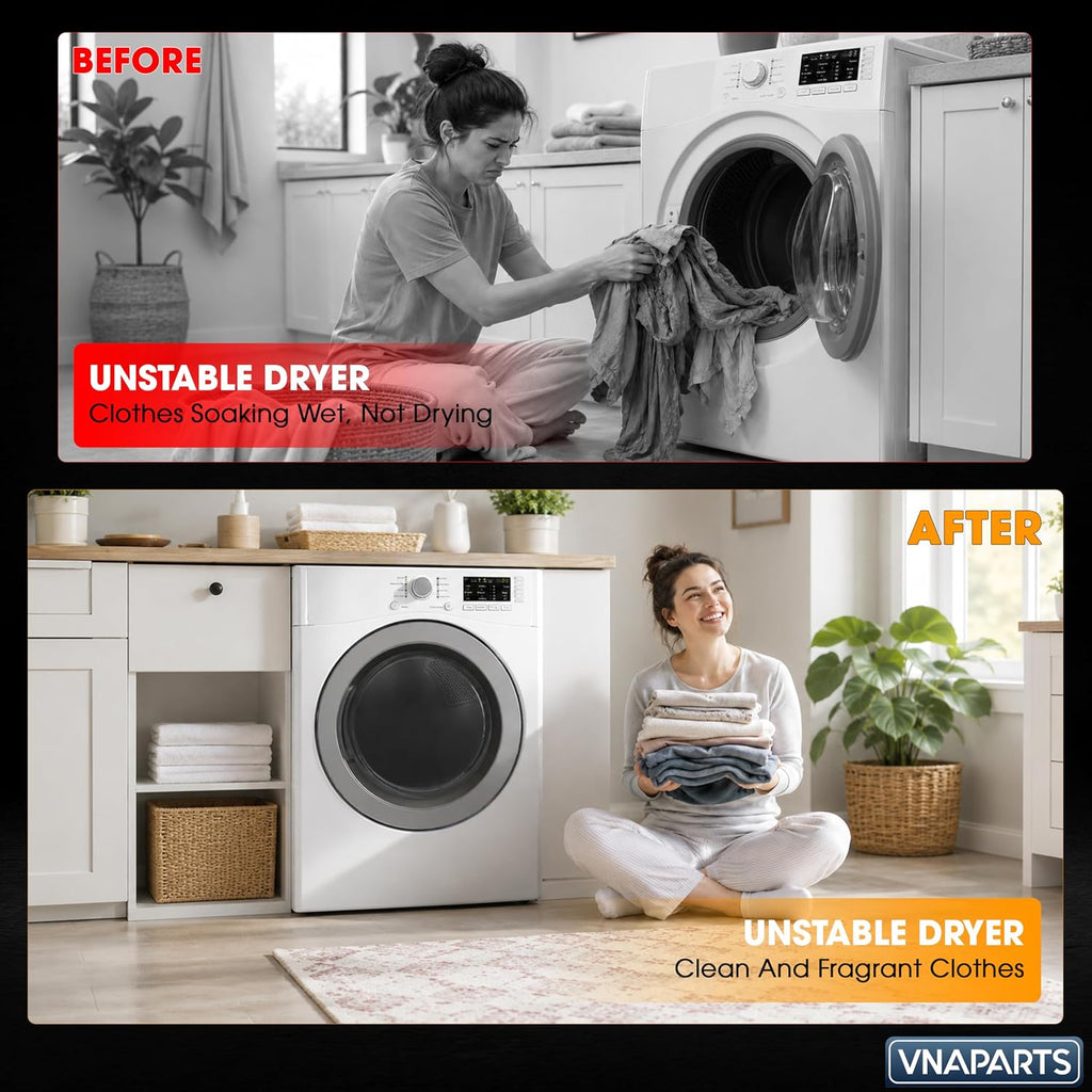 Dryer Repair Kit For Whirlpool WED8300SW0 WED8300SW1 WED8300SW2 WED9050XW1