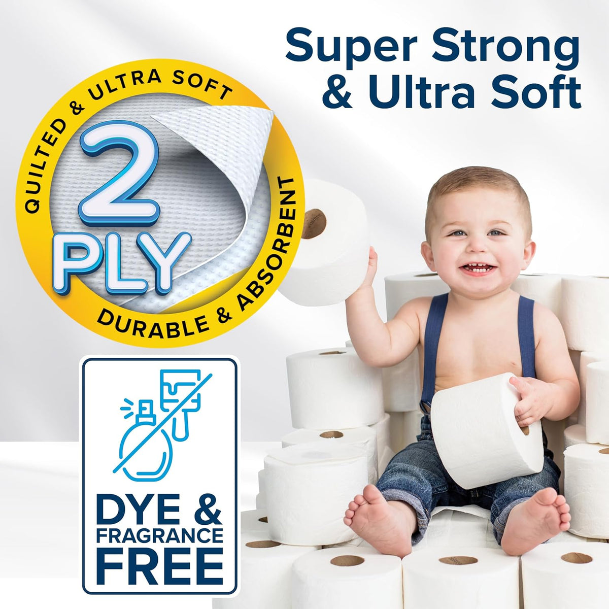 RV Toilet Paper - 16-Rolls - Quick Dissolve - Made in the USA