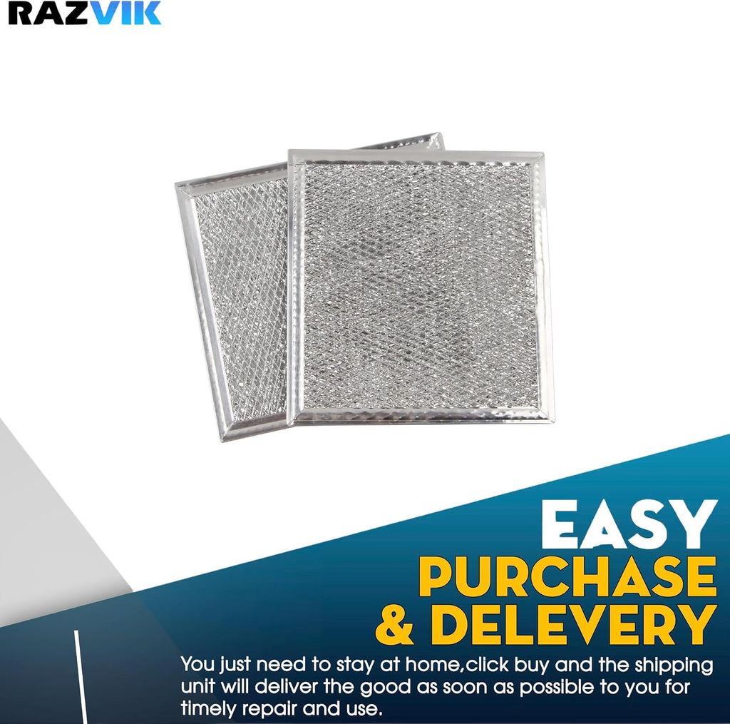 2X Grease Filter Replacement for GE PVM9179SK3SS PVM9179SK4SS PVM9195DF1BB PVM9195DF1CC PVM9195DF1WW PVM9195DF2BB PVM9195DF2CC PVM9195DF2WW PVM9195SF1SS PVM9195SF2SS PVM9195SF3SS Microwave Oven Combo