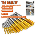 1/2"-28 UNEF Thread Tap for Metal,1/2"-28 UNEF M2 HSS Thread Milling Tap