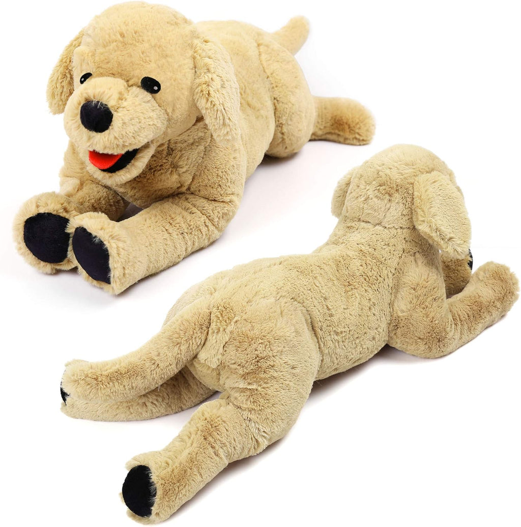 Dog Stuffed Animals Plush, 21" Soft Cuddly Golden Retriever Plush Toys, Large Stuffed Dog, Puppy Dog Stuffed Animals