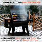 Replacement Pit Boss Digital Thermostat Controller Board with WiFi and Bluetooth Function, can Connect to Mobile APP