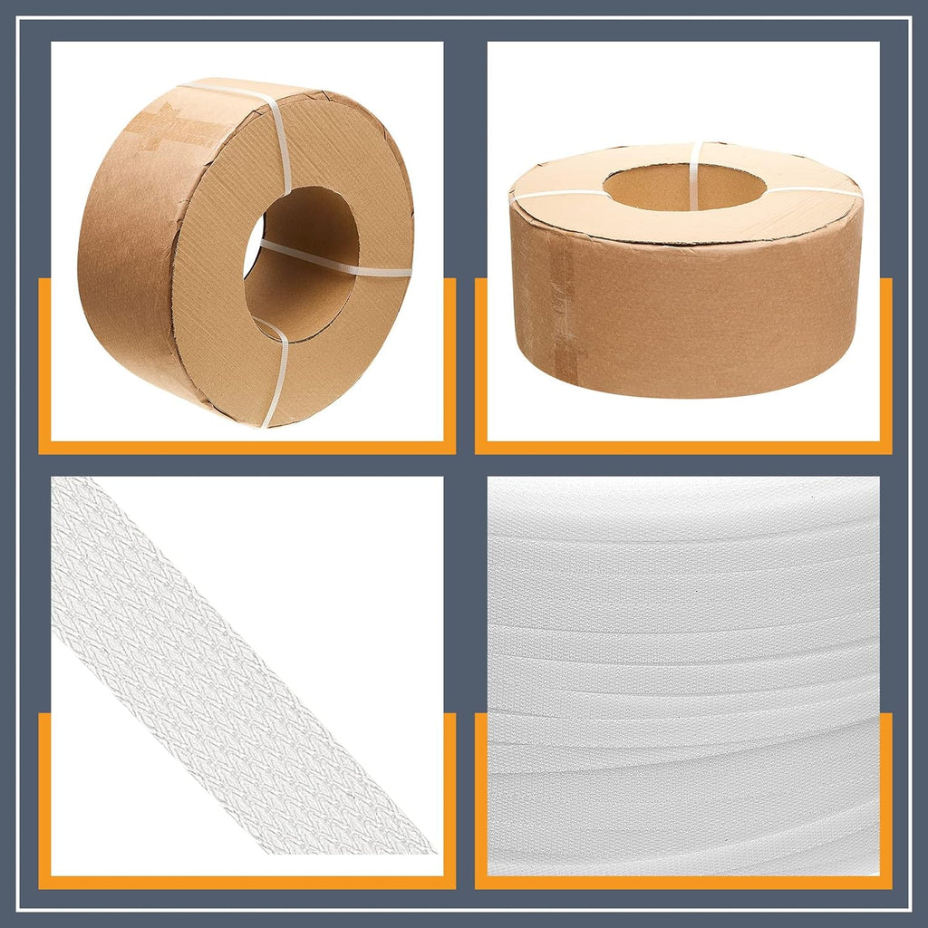 1/2 in Strapping, 440 Lbs Heavy Duty Polypropylene Strapping Roll