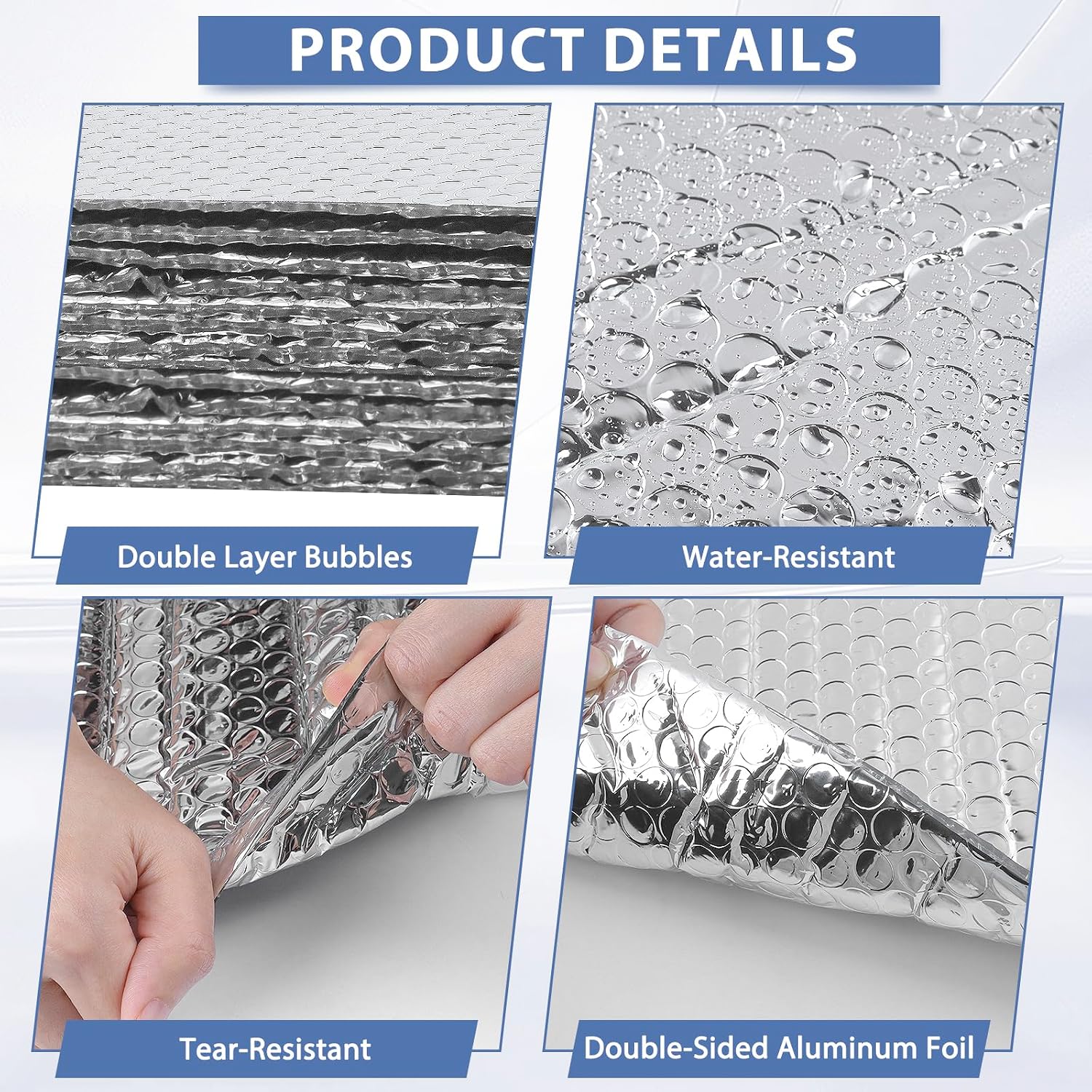 Reflective Bubble Insulation Sheet Garage Door Insulation Kit