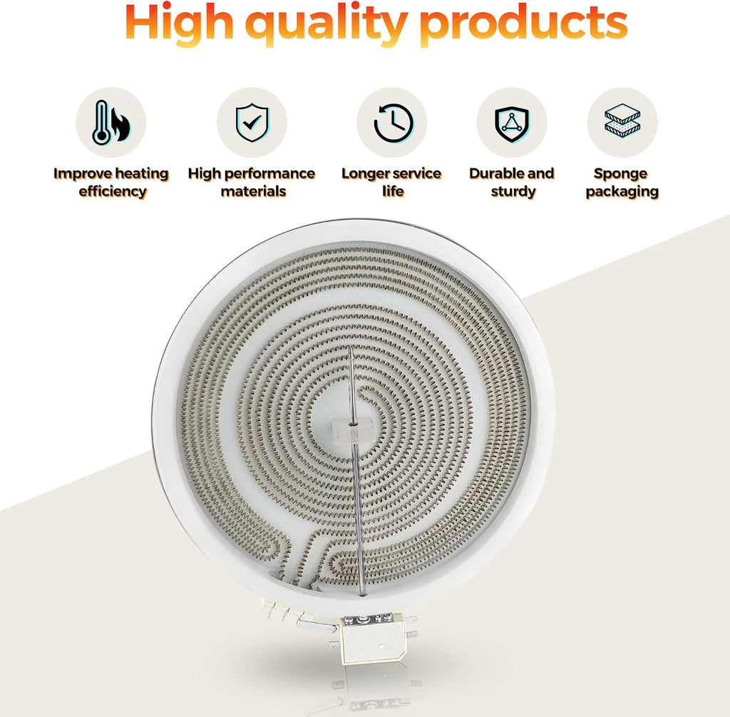 9" WB30X24111 Surface Element Compatible with GE Electric Cooktop and Range