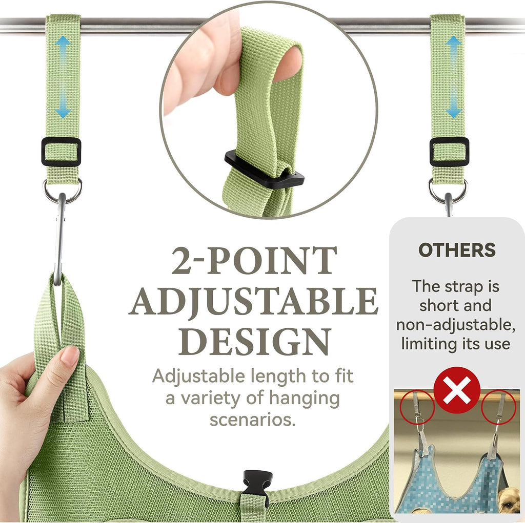 Dog Grooming Hammock – for Dogs Cat Grooming Hammock,Dog Sling for Nail Trimming with Dog Nail Clippers for Small