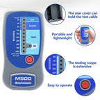 M500 Insulation Megohmmeter Compatible with Supco M500, 0 to 1000MΩ