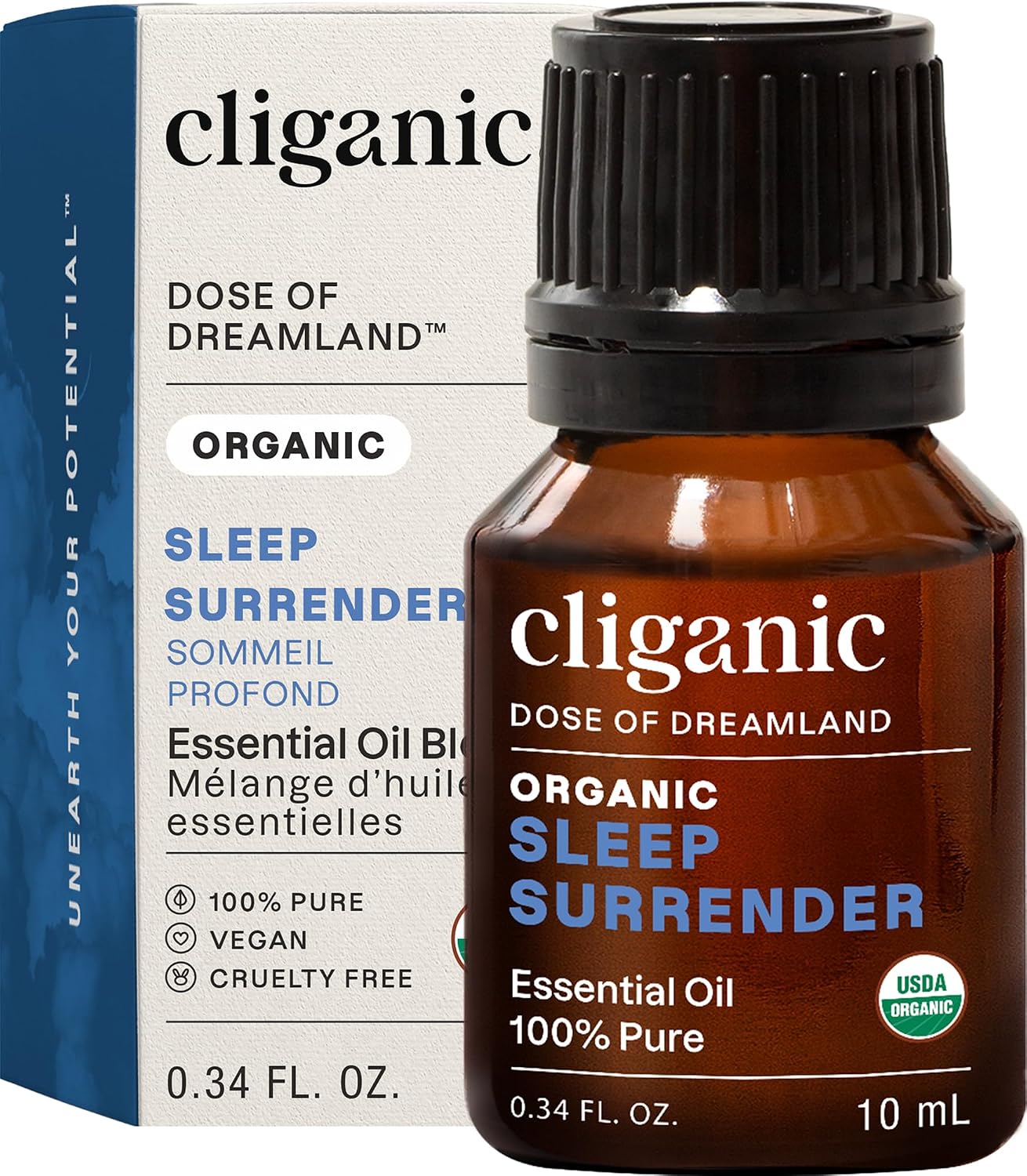 Organic Essential Oil Sleep Surrender Blend - Dose of Dreamland (Packaging May Vary)