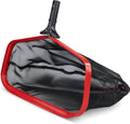 ProTuff 23.5in Wide Pool Leaf Rake Skimmer Net, Deep Pocket Bag