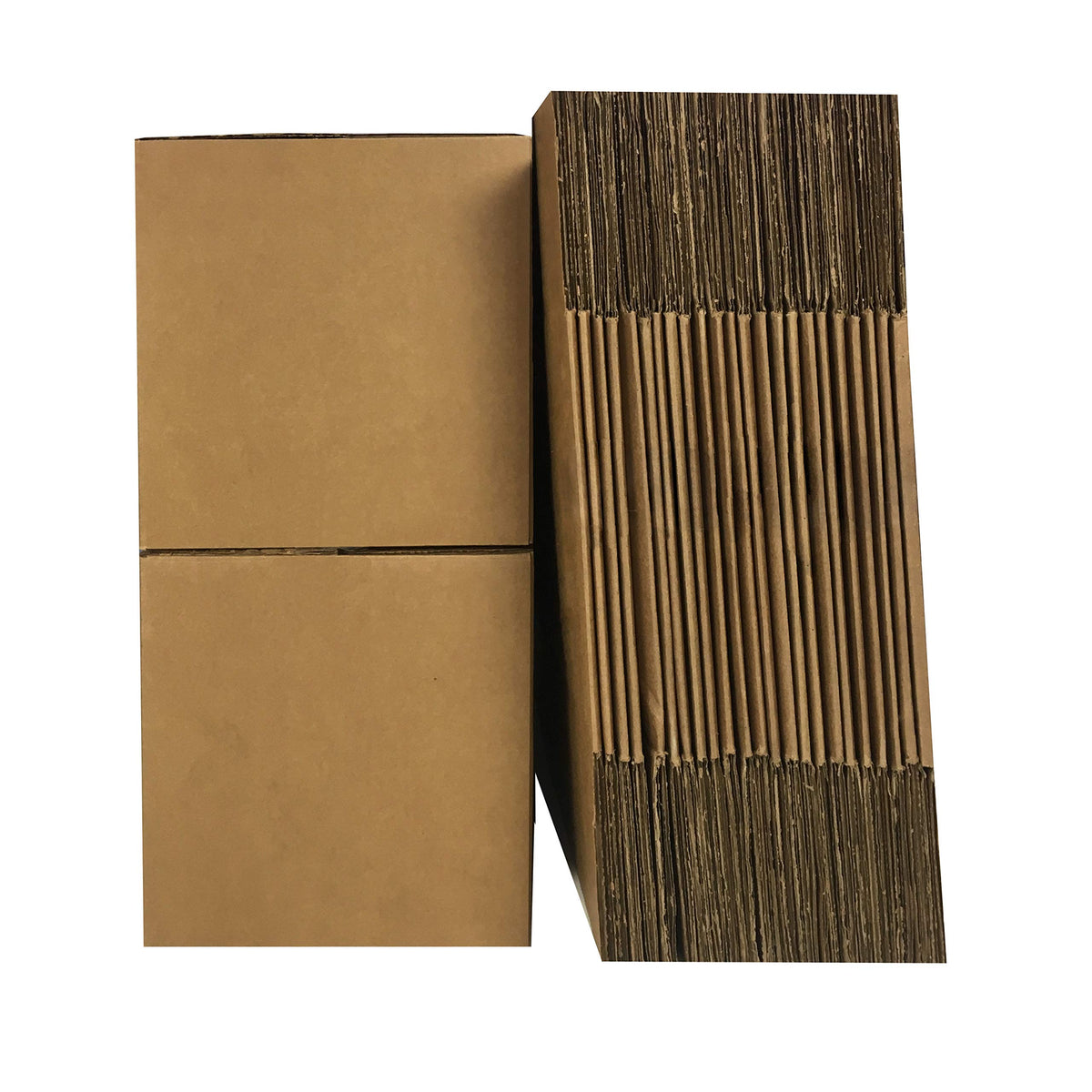 Cardboard Moving Boxes - 25-Pack, Small, 16" x 10" x 10", Brown