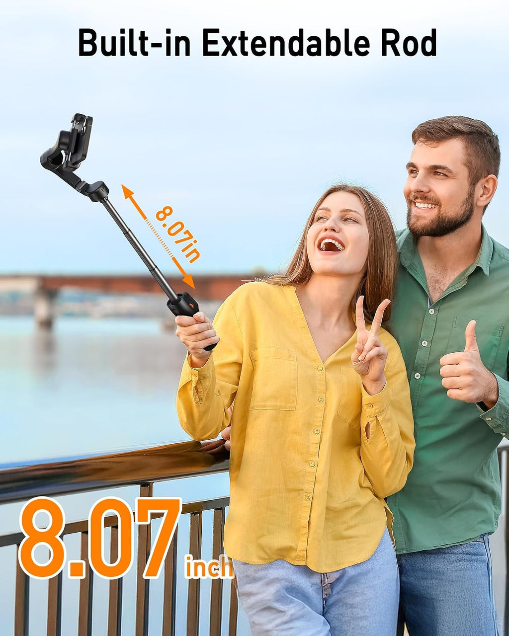 iSteady X3 SE Plus 3-Axis Gimbal Stabilizer for iPhone & Android | Detachable Remote, iSteady 8.0 Anti-Shake, 8"
