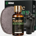 Plastic Restorer for Cars, Black Trim Restorer Car Plastic Restorers Black Crystal Coating for Automotive Parts